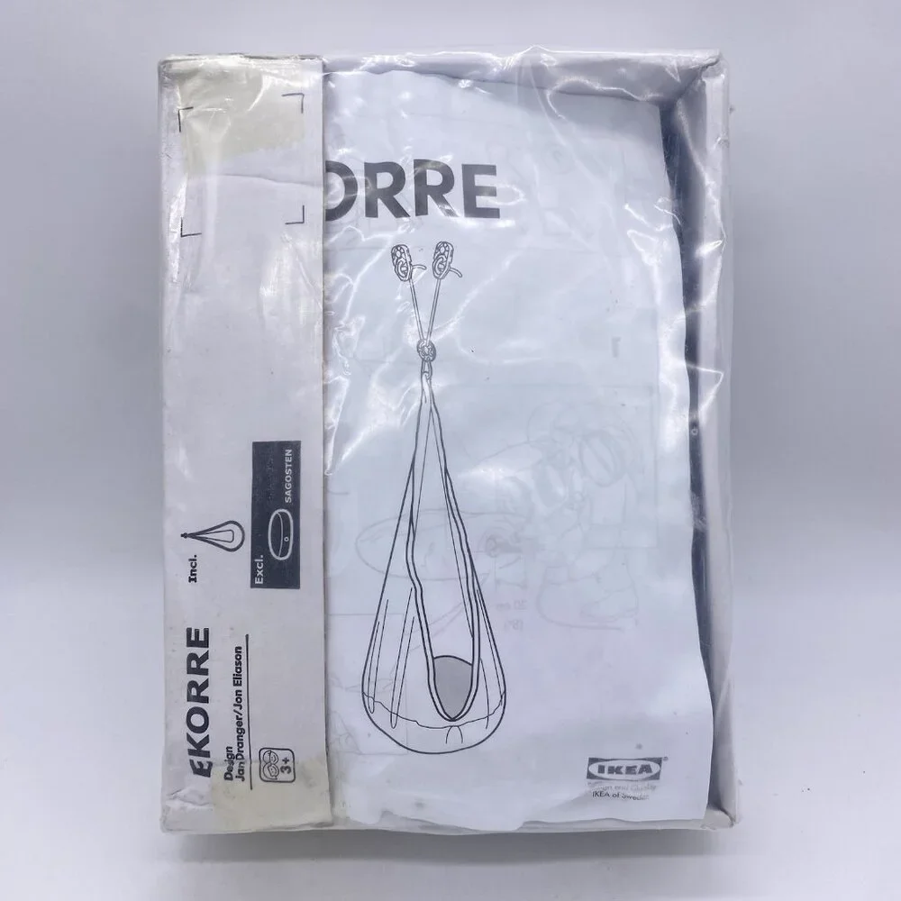 Ikea EKORRE Child Hammock Swing Chair *Hammock Only No Cushion Or Mounting Kit